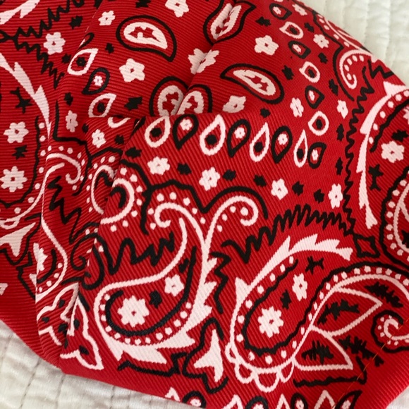 ✨Red Bandana Cotton Protective Face Mask✨ - Picture 3 of 5